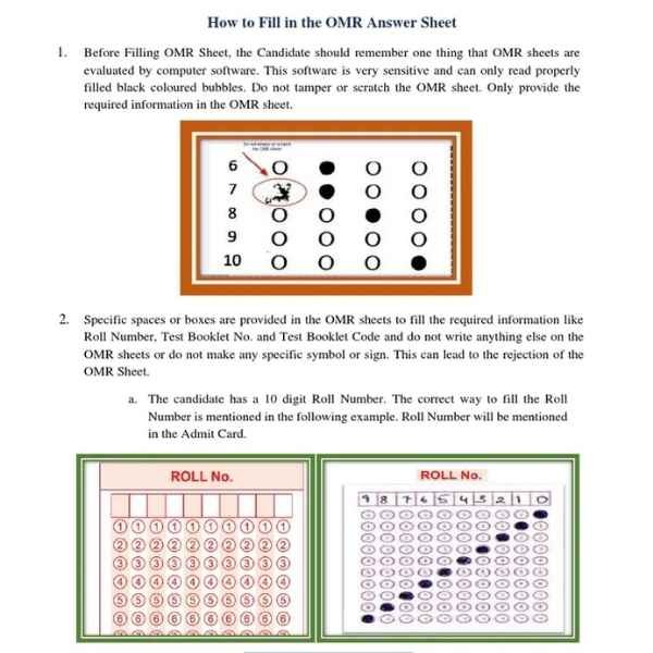How to Fill JLPT OMR Answer Sheet